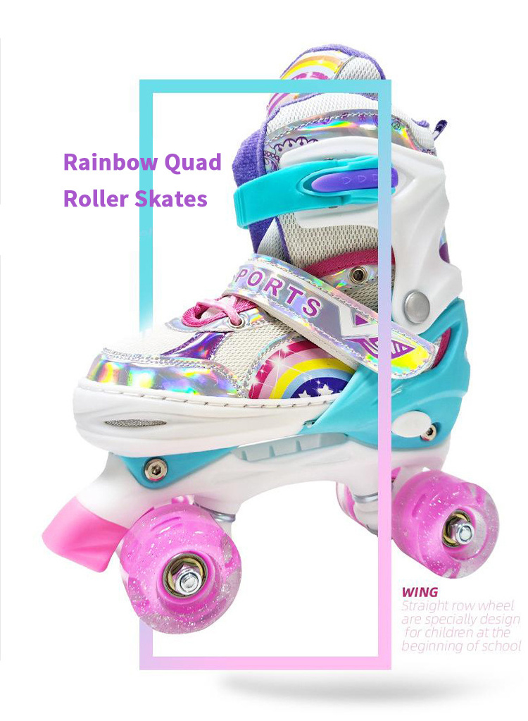 EACH 4 Wheel Roller Skates Double Row Roller Skates Wholesale Roller Skates For Kids