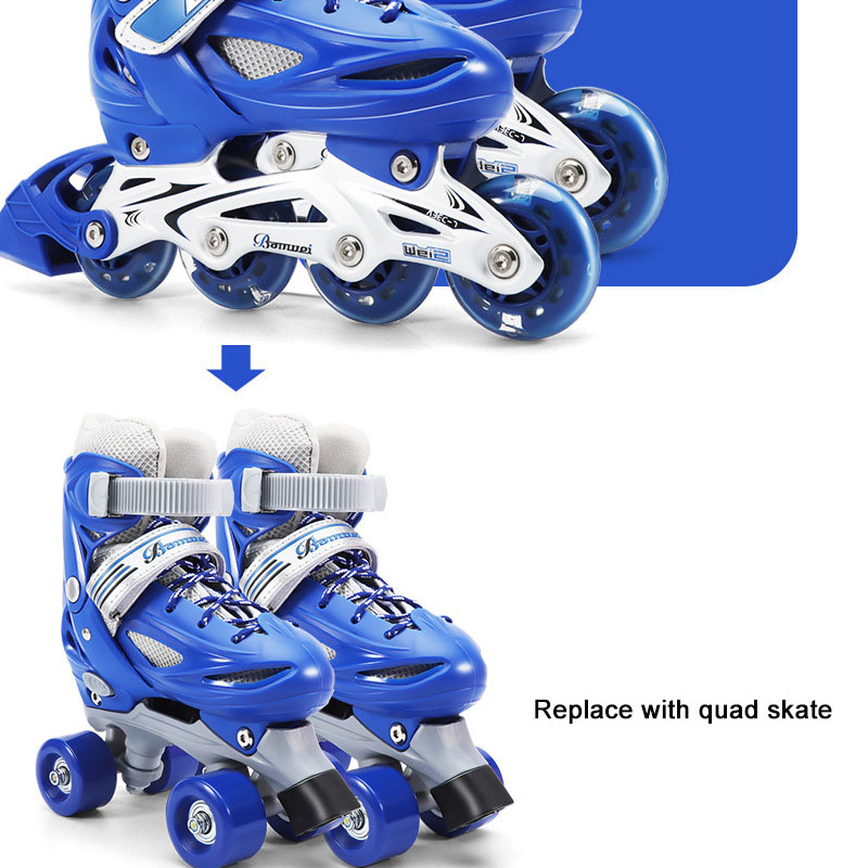 EACH Ready to Ship Soy Luna  4 Wheels Quad and Inline Roller Skates Rental Roller Skates to Buy for Children beginner