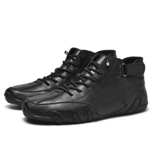 Large Size High Top Men's and Women's Sports and Casual Shoes Octopus Sole Microfiber Material Breathable Wear-resistant