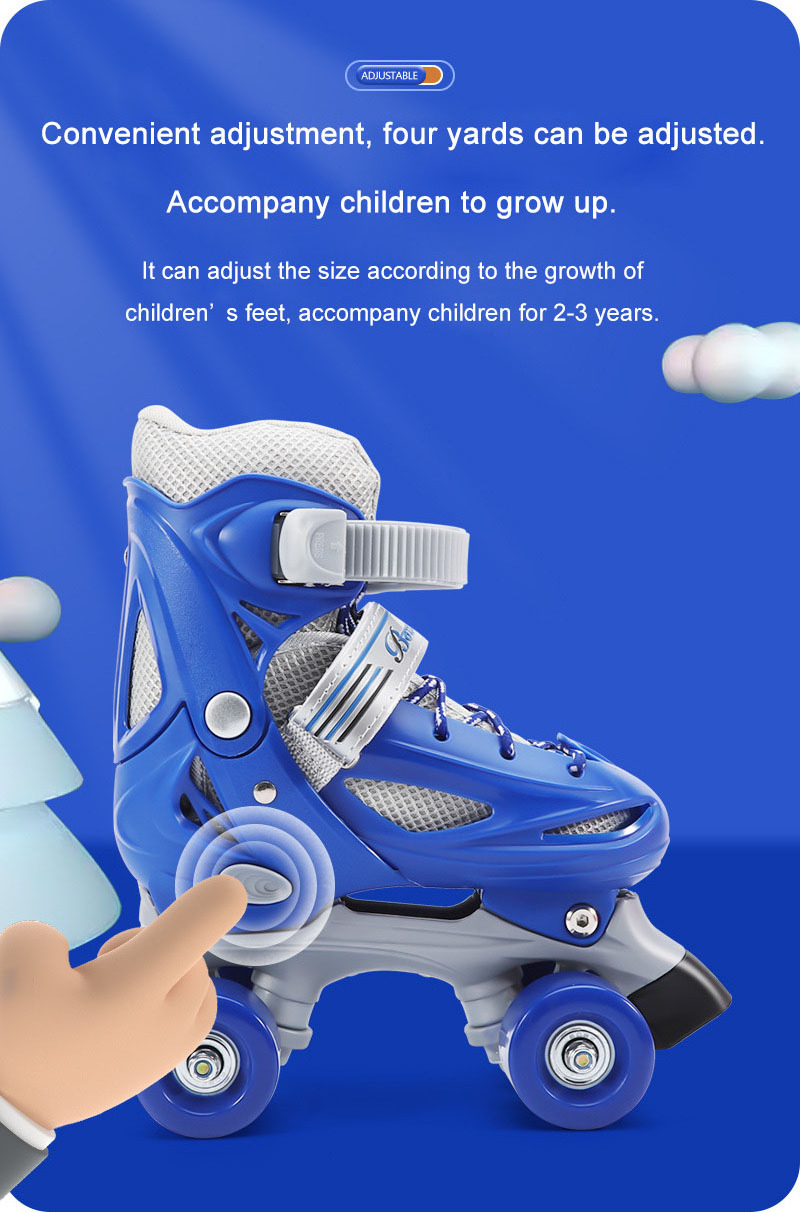 EACH Ready to Ship Soy Luna Roller Skates 4 Wheels Quad Roller Skates Rental Roller Skates to Buy for Children beginner