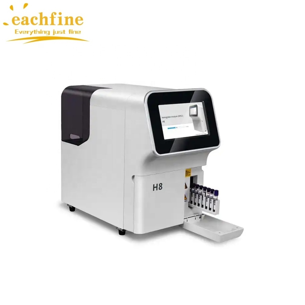 Fully Auto Glycated Hemoglobin Analyzer Lab Hemoglobin Analyzer High-Performance Liquid Chromatography HPLC Hemoglobin Analyzer