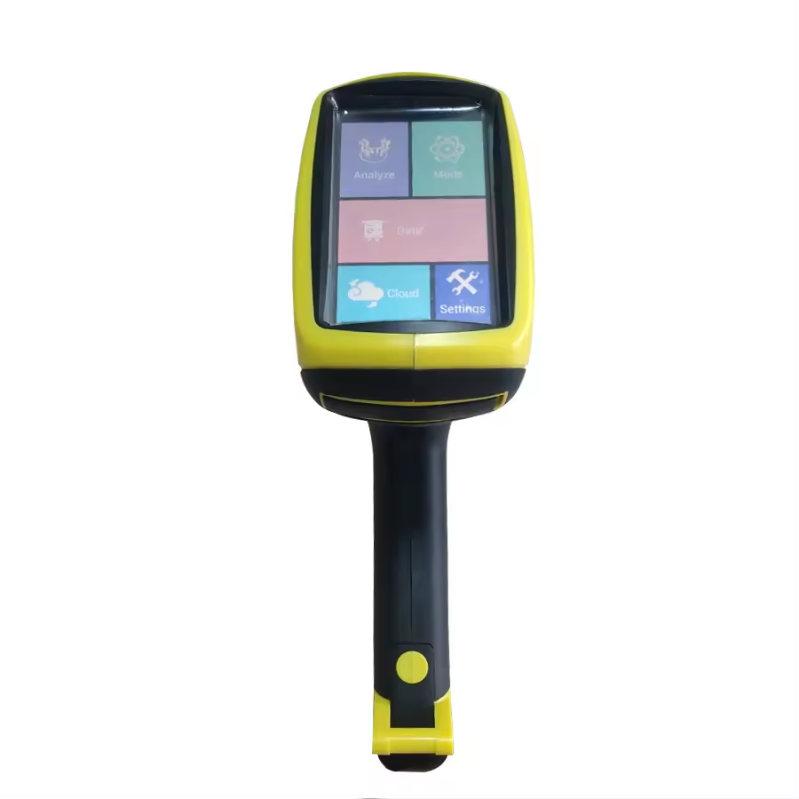 Handheld metal detector Multiple Curves Analysis for Gold Silver Copper and Iron Components Spectrometer Category Metal Analyzer