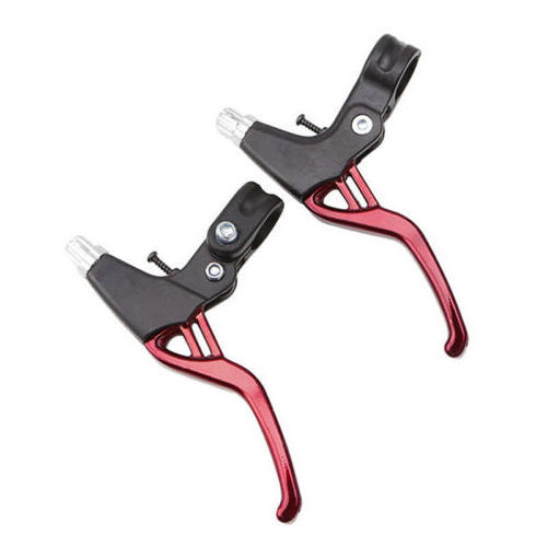 Lightweight Aluminum Bicycle Brake Handle Mountain Bike Cycling Brake Levers 2-finger Bike Bicycle V-Brake Cycling Part