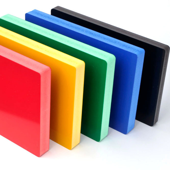 Factory best price Colored Co-extruded high density pvc foam board rigid polyurethane pvc foam sheet