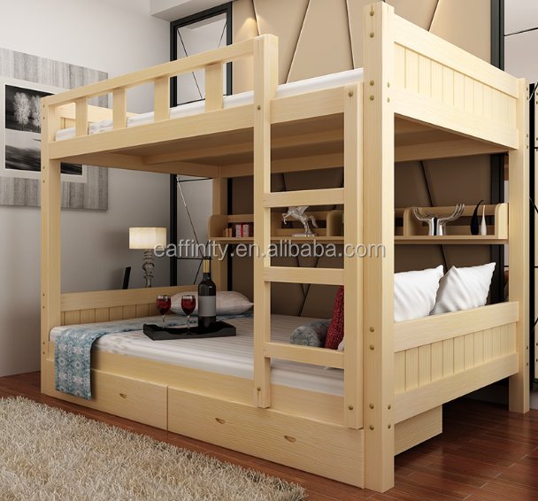 KS-YH-925 simple designs bunk bed 1900*900mm for students bedroom furniture