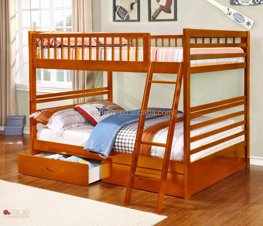 KS-YH-480 drawers pine bed day sleeper bed