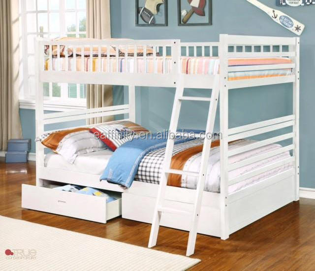 KS-YH-480 drawers pine bed day sleeper bed