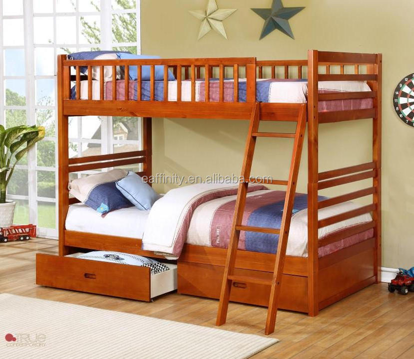 KS-YH-480 drawers pine bed day sleeper bed