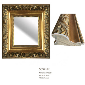 Picture Frames Oil Painting Frame Mirrors Hotel Decor Wall Frame Eager Wholesale Baroque Classical Wood Factory Gold