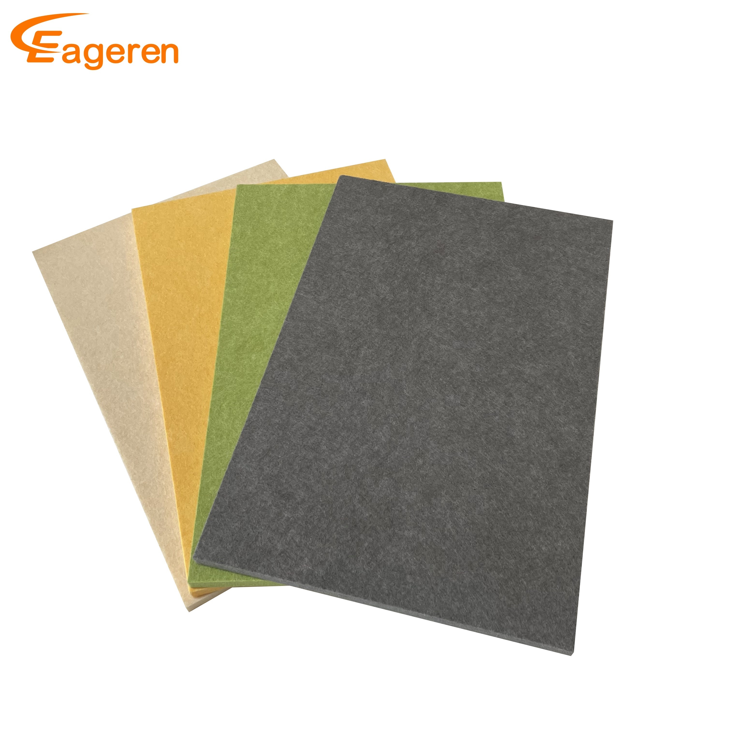 Eco-friendly Decorative Polyester Acoustic Board PET Acoustic Panels Felt