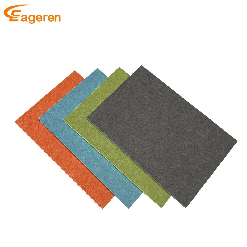 Customized Sound Absorption Polyester Acoustic Board PET Acoustic Panel Self Adhesive Acoustic Panels