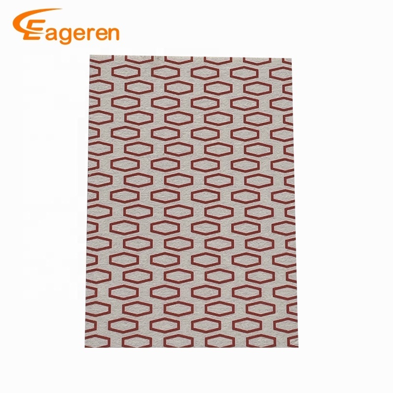 Decorative Acoustic PET Sound Absorption Polyester Art Panels with Custom Print