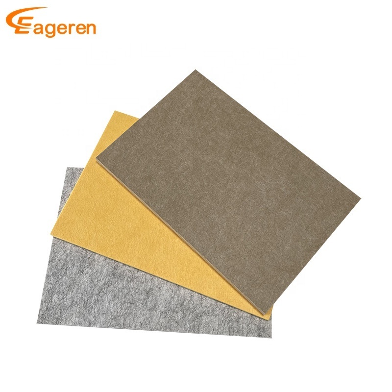 9mm standard PET acoustic felt 100% polyester  fiber acoustic panels for recording studio room