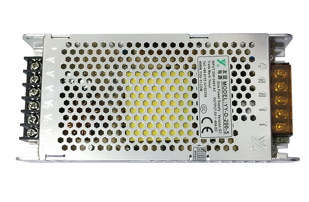 YOU-YI YY-D-200-5 5V40A 200W LED Power Supply LED Display Screen Power Supply