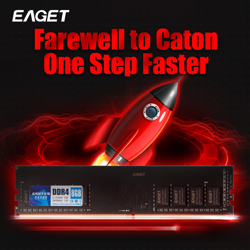 Eaget Memoria RAM DDR4 DDR 4 4GB 8GB 16GB 8 16 GB 2666MHz 3200MHz SODIMM UDIMM Desktop  dual channel RAM for laptop