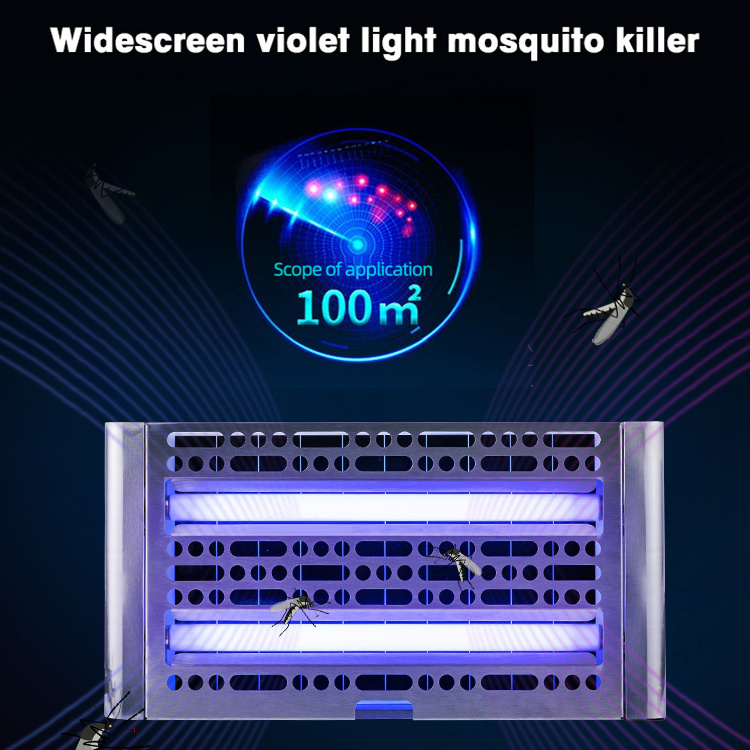 Indoor Restaurant Silent Kitchen Insect Killer Pest Control Bug Zapper Fly Traps 30watt UV Light Electric Mosquito Killer