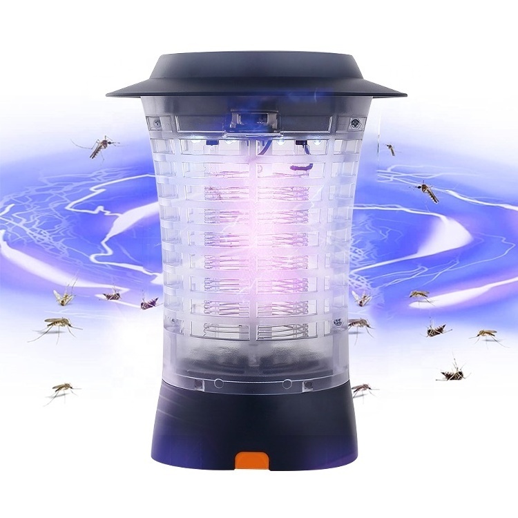 Portable Outdoor Uv Light Pest Control 8w Insect Trap Led Mosquito Killer Lamp Solar Insect Killer