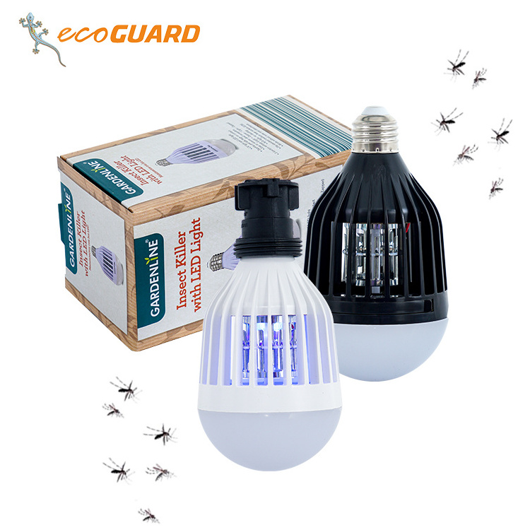 Good Price Indoor Outdoor Pest Control 12watt E27 Electric Shock Bug Zapper Mosquito Killer Bulb