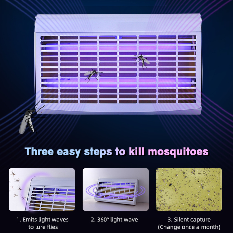 Customize ODM OEM Pest Reject Pest Control Insect Zapper 30watt Mosquito Killer Light By Glue Board