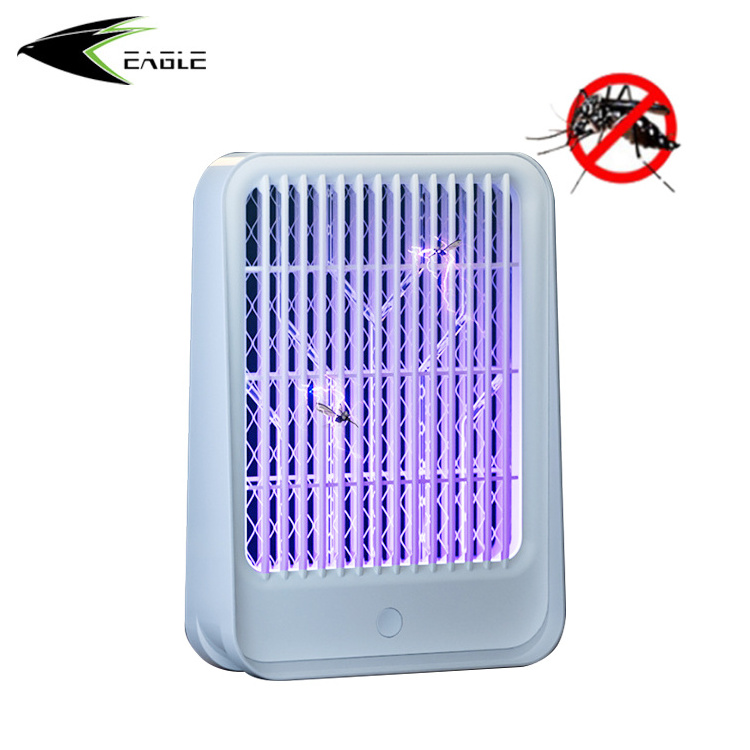 Mini Size USB Rechargeable UV Fluorescent Light Bug Zapper 3watt Electric Net Anti Mosquito Killer Lamp