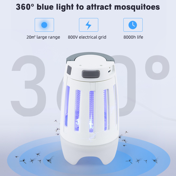 China Skillful Manufacturer Electric Pest Bug Killer Fly Trap Smart Mosquito Killer Lamp Insect Trap