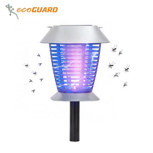 Outdoor Waterproof Insect Killer Pest Control Portable Mosquito Killer Lamp Solar Bug Zapper