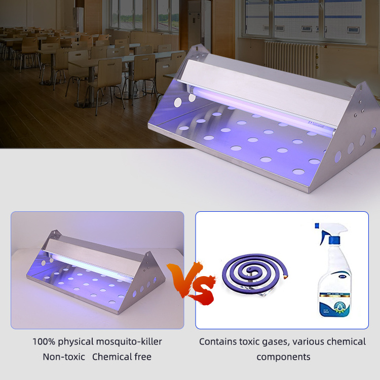 Good Price Uv Light Anti Mosquito Traps Light 20w 40w Electric Power Pest Zapper Insect Control Mini Uv Lamp