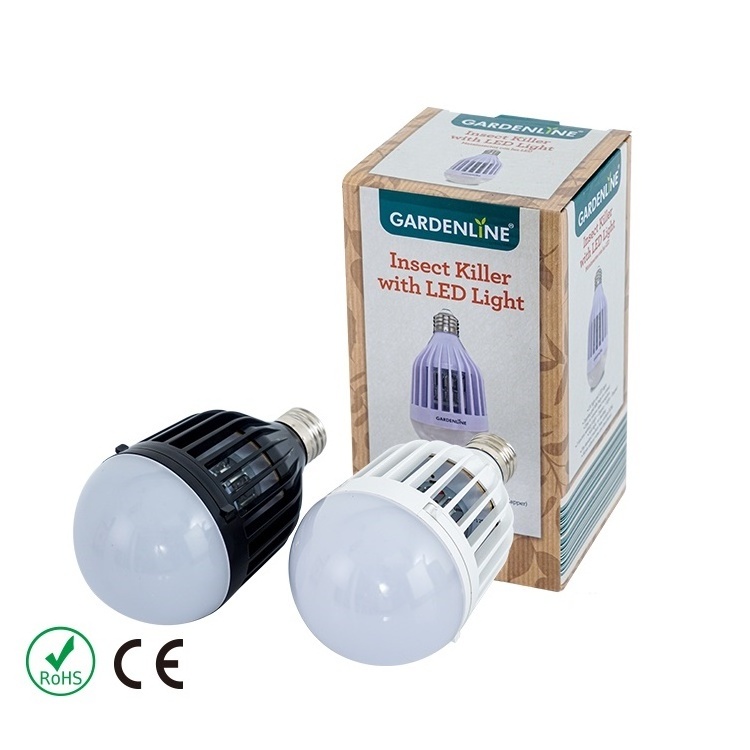 Wholesale Factory Indoor Camping Using Pest Control UV Light 12watt Electric Mosquito Killer Lamp Bulb