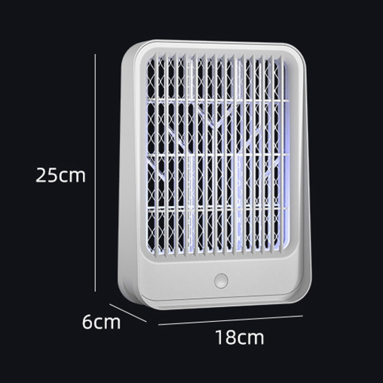 Mini Size USB Rechargeable UV Fluorescent Light Bug Zapper 3watt Electric Net Anti Mosquito Killer Lamp