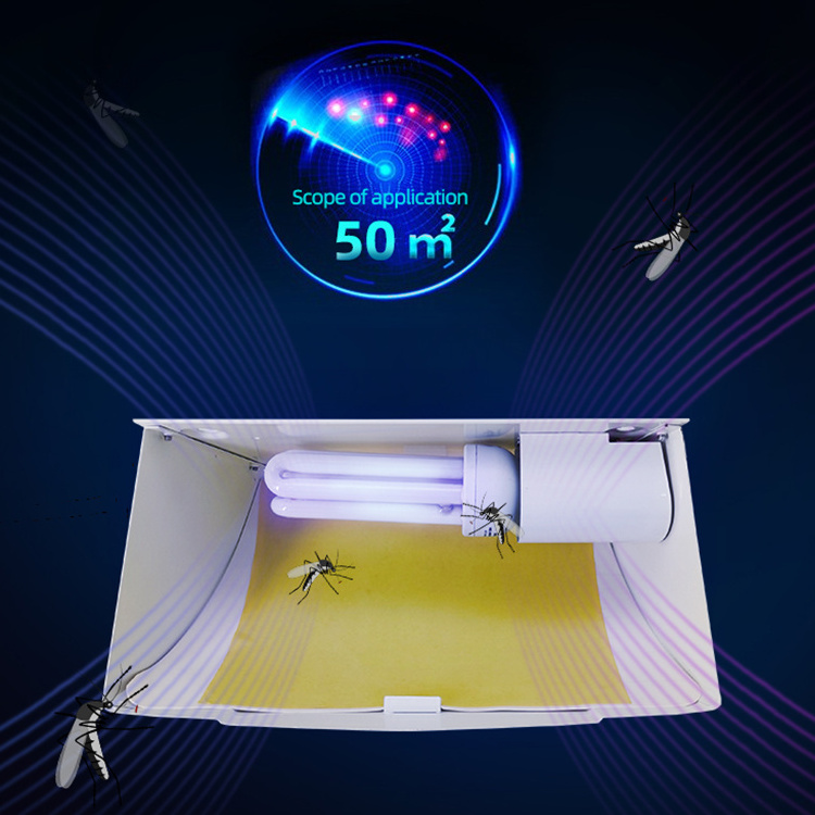 New Arrival Uv Energy Saving Lamp Bug Controol Insect Zappers 18w Glue Board  Electric Mosquito Killer Lamp