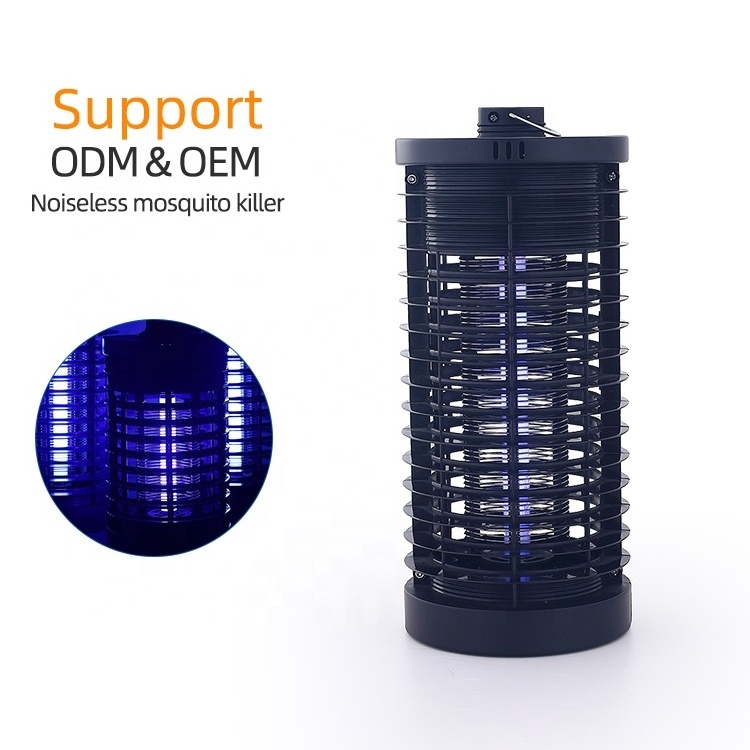 Flying Insect Trap Indoor Outdoor Electrical Bug Zapper Uv Light 4w 6w Anti-Mosquito Smart Electric Shock Mosquito Killer Lamp