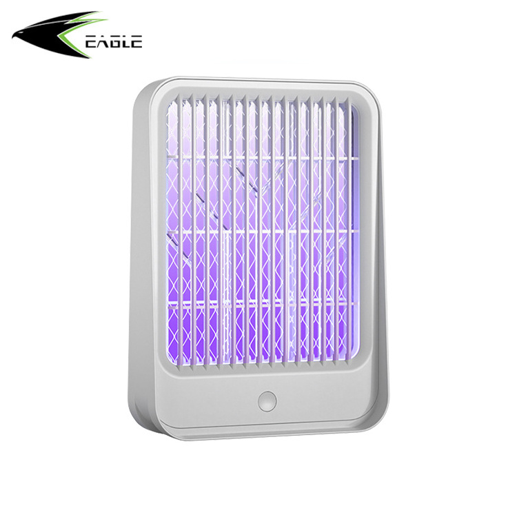 Mini Size USB Rechargeable UV Fluorescent Light Bug Zapper 3watt Electric Net Anti Mosquito Killer Lamp