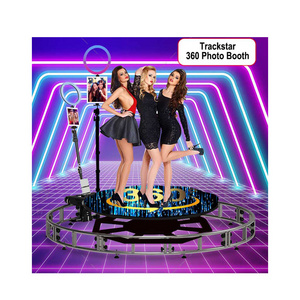 hot sale ring roamer selfie station 360-photo-booth 360 spin camera video booth ipad photobooth trackstar 360 photo booth autom