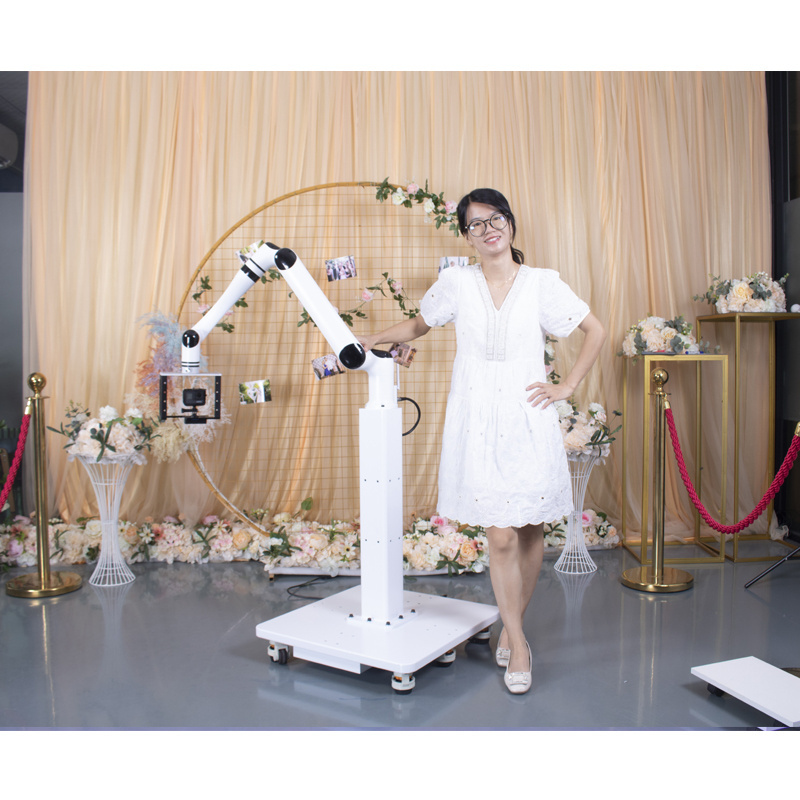 wedding portable instant selfie station camera dslr photobooth overhead 360 photo booth kiosk