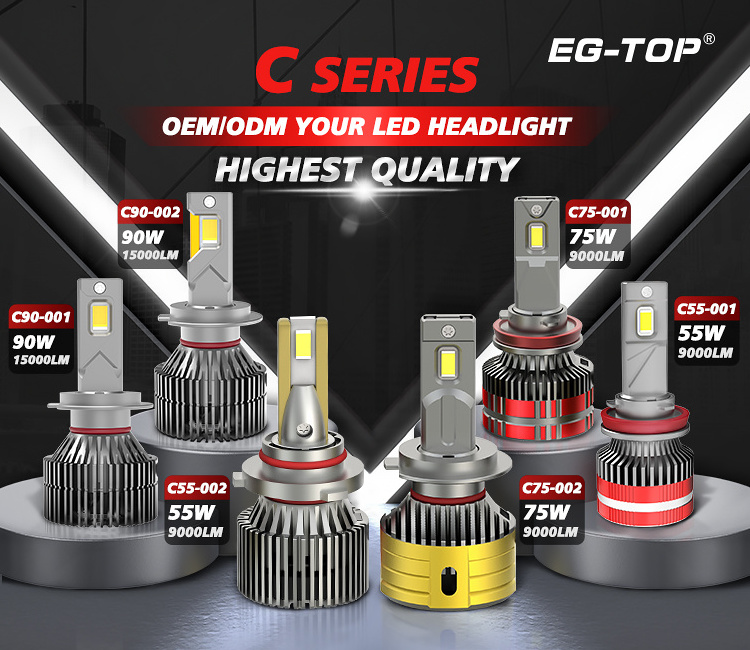 Auto Lighting System All in One Headlamp Low Beam Auto LED Fog Light 9005 9006 Csp Car LED Light Bulb H11 H7 H4 LED Headlight