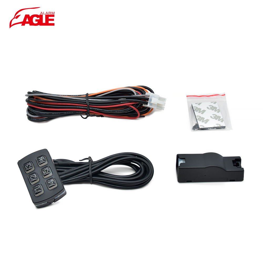 Automotive Alarm Immobilizer Vehicle Remote Starter Auto Security DC 12V Car Alarm vehicle immobilizer keypad