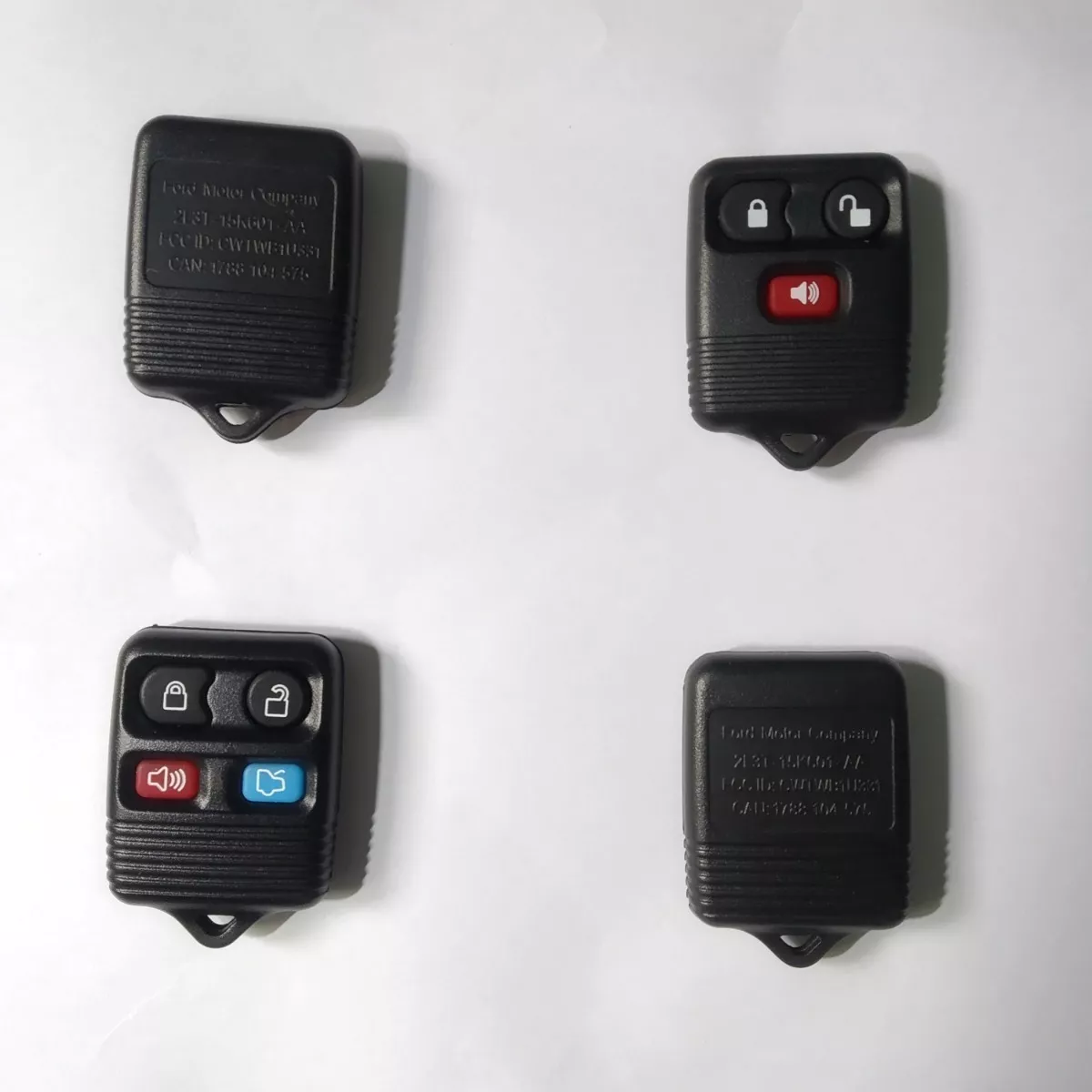 Carcasa Control Remoto Alarma Original Ford