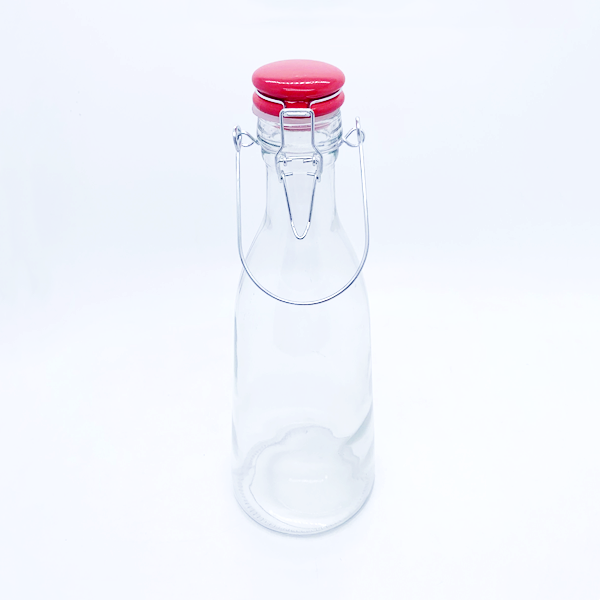 Wholesale Clear Flip Top Bottle 250ml 16oz 750ml 1 Liter Glass Swing Top Glass Bottle factory price