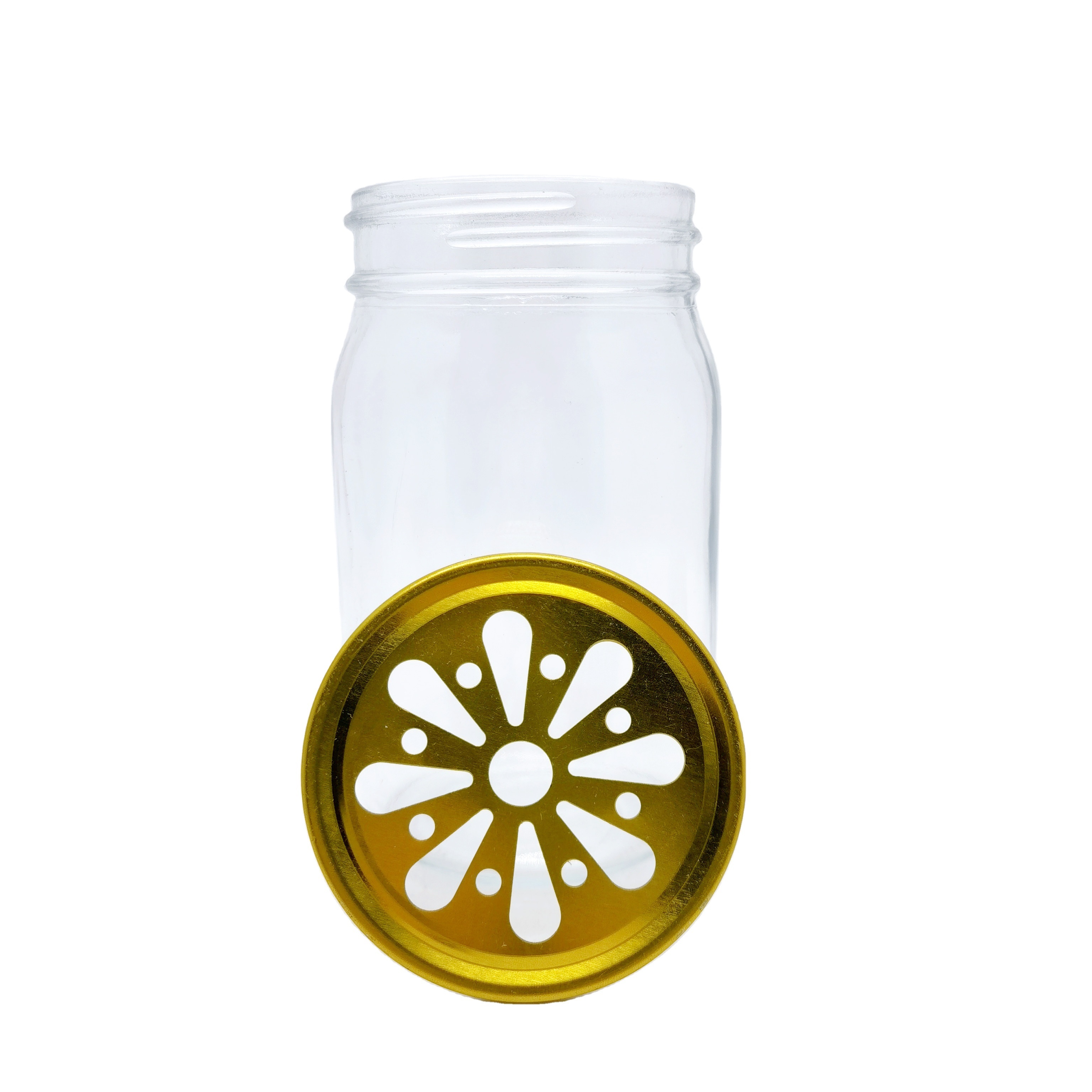 150ml 250ml 500ml 1000ml fermenting frutta del prato glass mason jar with metal lid cheap factory price low price