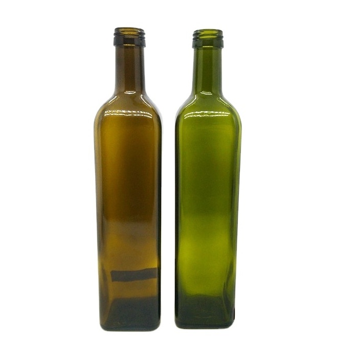 Custom LOGO Avoid Sunlight Glass Bottles For 250ml Olive Oil Bottle 8oz Olive Oil Bottle