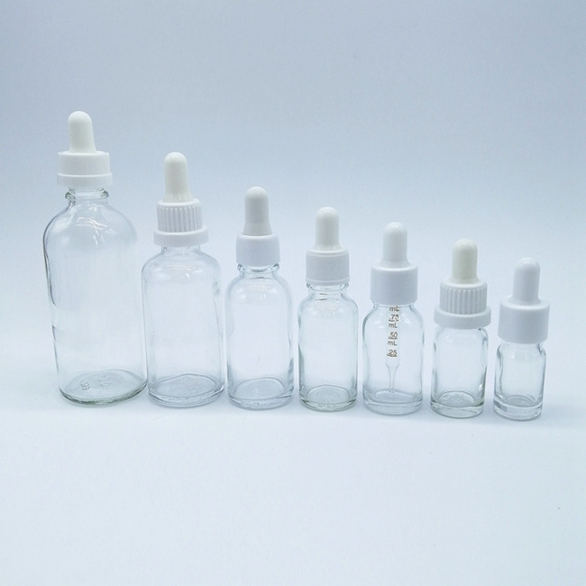 Frosted Glass Dropper Bottle in Green Blue Amber Clear Essential Oil Bottle Sizes 5ml 10ml 15ml 20ml 30ml 50ml 100ml