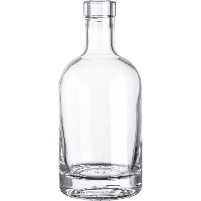 375 ml 750 ml 1000ml Clear Glass Oregon Liquor Bottle Gin Whisky Liquor Glass Vodka Spirit Bottle for Liquor