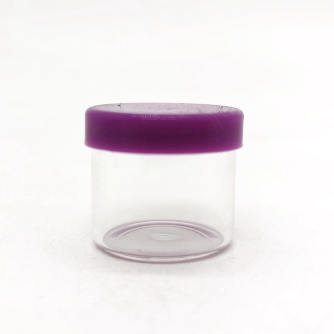 6ml Airtight Smell Proof Jar Silicone Wax Oil Concentrate Glass Container 5ml Small Silicone Glass Jar With Lid