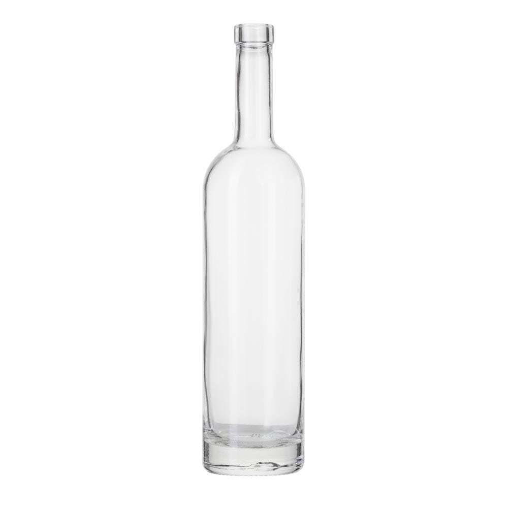 MOONSHINE JUG 750Ml Clear Empty Olso Vodka Liquor Gin Rum Tequila Whisky Brandy Spirit Glass Bottle With Cork