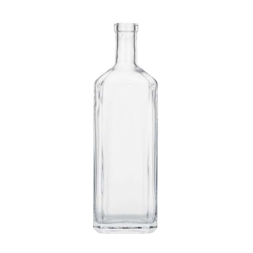 MOONSHINE JUG 750Ml Clear Empty Olso Vodka Liquor Gin Rum Tequila Whisky Brandy Spirit Glass Bottle With Cork