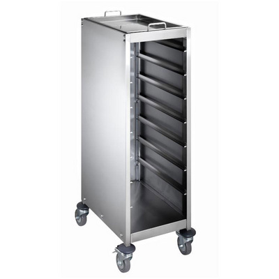 Manufacturer Commercial Kitchen Equipment Stainless Steel Trolley Bakery Cart Gn Pan Tray Trolley Rack Trolley