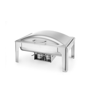 Hot sell Stainless Steel Full Size Chafer Factory Price Wedding Food Warmers with Solid Stand Fuel Holder for Catering Buffet