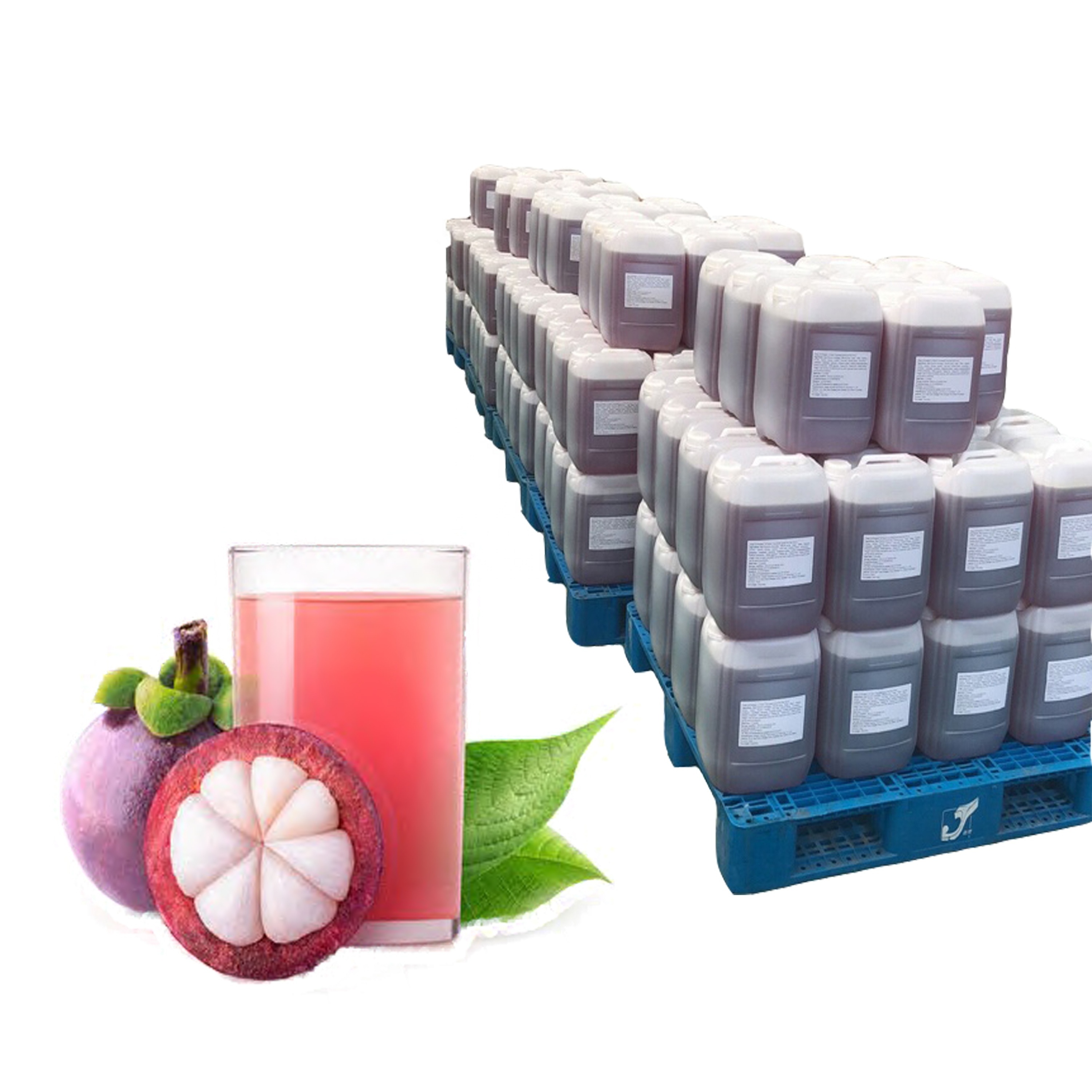 Concentrate Juice 50 Times Concentrate Fruit Syrup Mangosteen Flavor For Beverage Factories Production Ingredients