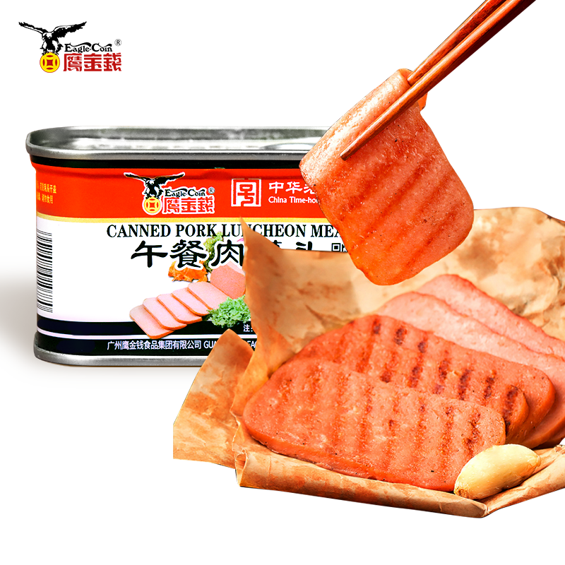 China Brand canned meat ready to eat Highly Certified outdoor canned food pork canned meat halal