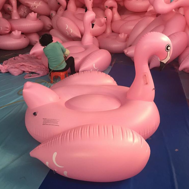 Best price popular Inflatable flamingo pool float large Leisure Ride-on Pool Floats PINK inflatable flamingo float